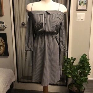 Monteau striped dress M